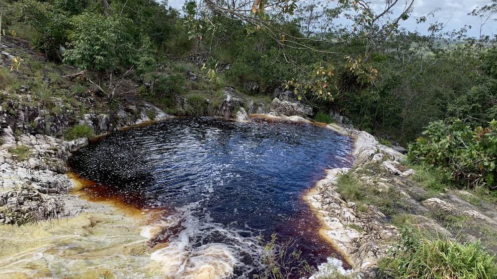 Poço das Moças, no Parque Nacional Serra de Itabaiana, em Areia Branca (SE), a 8 minutos da Chácara da Serra