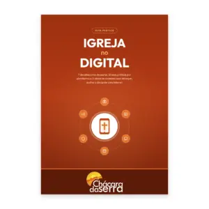 Capa do guia A Igreja no Digital, da Chácara da Serra